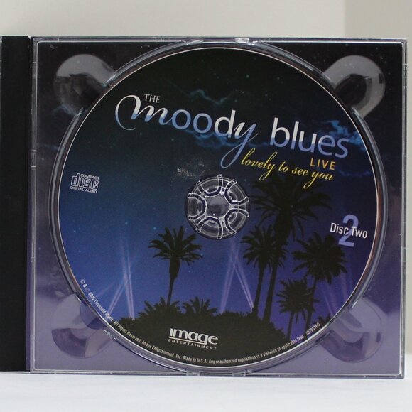 The Moody Blue Live Lovely To See You 2 Disc Music CD Set - Picture 5 of 11